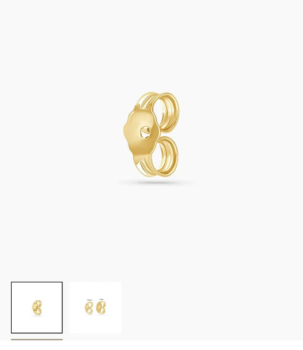 Els 14K yellow gold total 2carats each 1carat E VS1 with IGI certificate EARRINGS bezel setting flat back