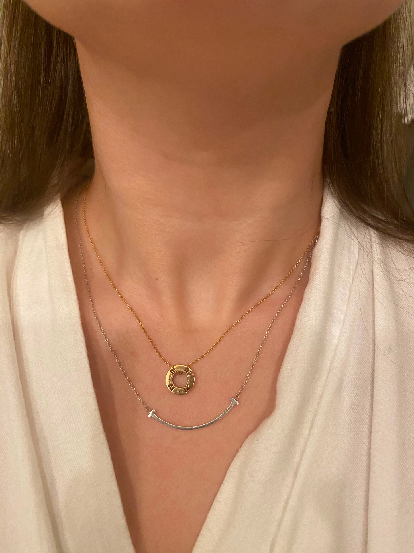 Ale link 2-1 deposit link Tiktok livestream 14K yello gold 20'' chain with 1ct emerald bezel setting solitaire pendant necklace elongaed ratio for the stone