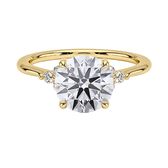 Melody 1ct D VVS1 Lab Diamond Engagement Ring (RD 3130)