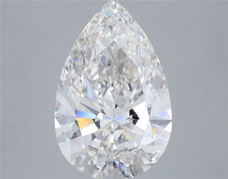 4.00ct Pear Lab Grown Diamond (Colour E, Clarity VVS2, IGI Certified)