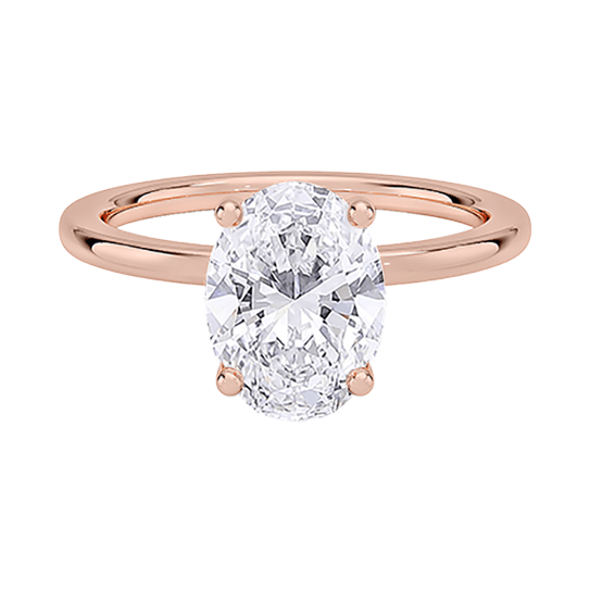 Sydney Perfect Fit 1.5ct D VVS2 Oval Diamond Engagement Ring Oval Cut Lab Diamond (OV 3122)