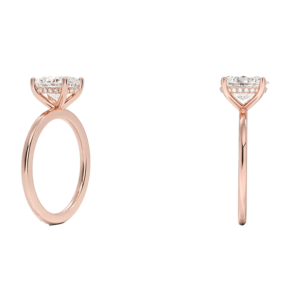 Sydney Perfect Fit 1.5ct D VVS2 Oval Diamond Engagement Ring Oval Cut Lab Diamond (OV 3122)
