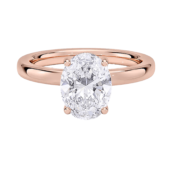 Sydney Perfect Fit 2ct E VVS2 Oval Lab Diamond Engagement Ring Oval Cut (OV 3123)