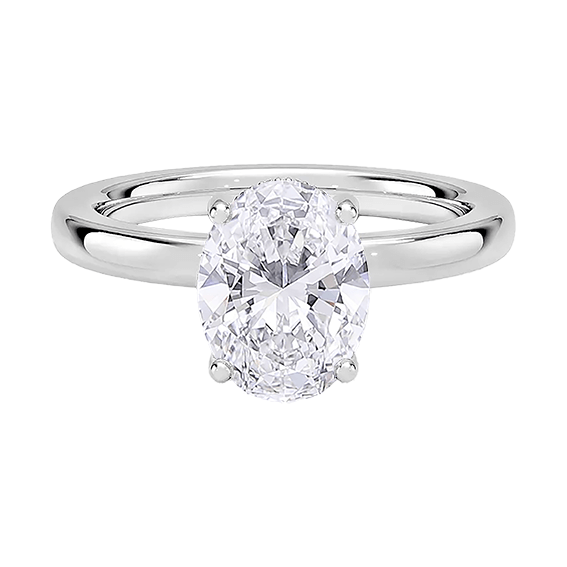 Sydney Perfect Fit 2ct E VVS2 Oval Lab Diamond Engagement Ring Oval Cut (OV 3123)