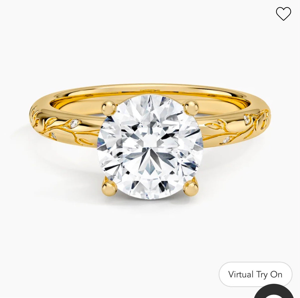 KIK TIKTOK LIVESTREAM 2-2 link solid 18K solitaire 3ct Round brilliant cut E VS1 with IGI certificate 4-prong hidden halo engraving band size 6