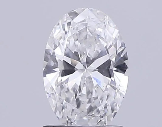 1.24ct Oval Lab Grown Diamond (Colour D, Clarity VS2, IGI Certified)