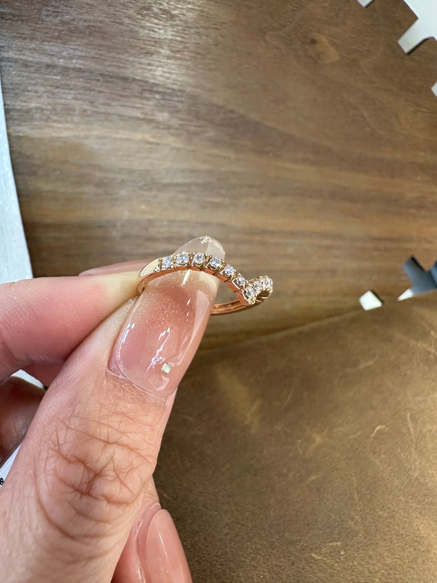Te 50% Deposit Link for ring set two ring  TIKTOK LIVESTREAM 18K Gold  Lab Marquise Diamond Ring 3ct 0.285tcw  E VS IGI certificate