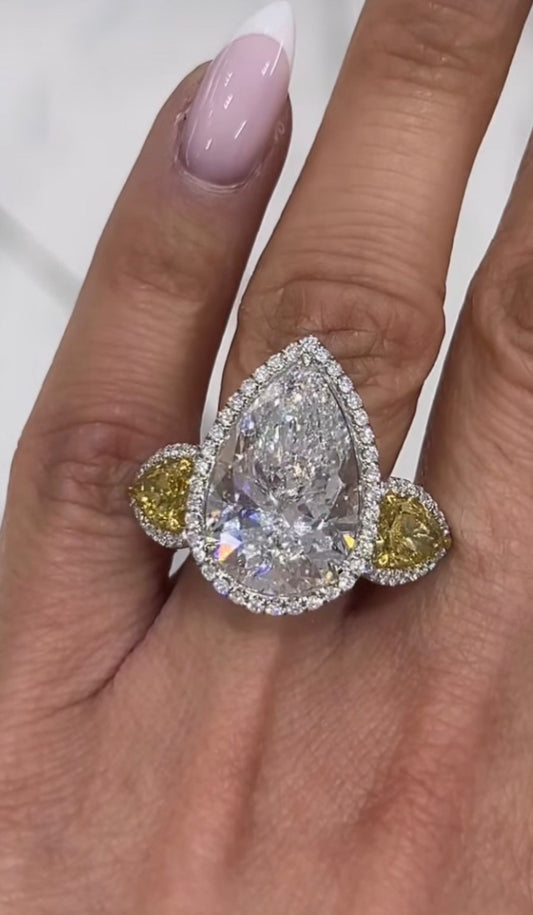 MI 0313 balance link TIKTOK LIVESTREAM lab grown diamond ring as picture  totally 2 rings