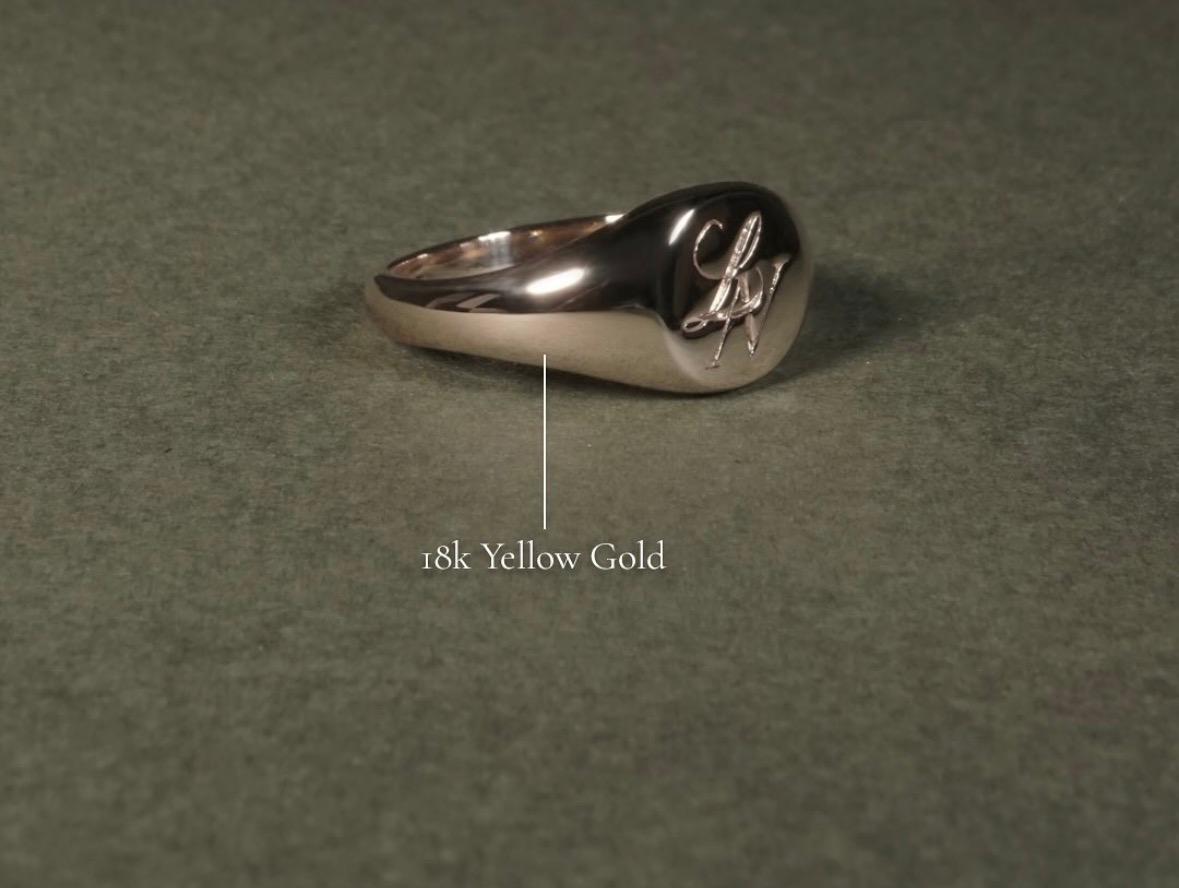 Kam TIKTIOKLIVESTREAM 2 products deposit for 10K signet ring engrave HG  size 5.5 and cross necklace #2
