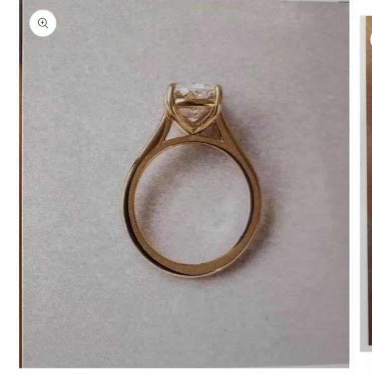WEN TIKTOK LIVESTREAM 3-2 LINK , 14K Yellow Gold 2 CT,E VS1, elongated cushion Cut Lab DiamondRing,IGI Certified+ solid 3ct round brilliant cut E VS1 4-Prong hidden halo engraving band size 6+V band