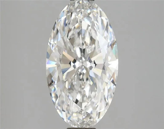 3.01ct Oval Lab Grown Diamond (Colour E, Clarity VVS2, IGI Certified)