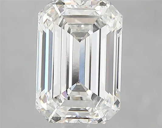 3.05ct Emerald Lab Grown Diamond (Colour F, Clarity VVS2, IGI Certified)