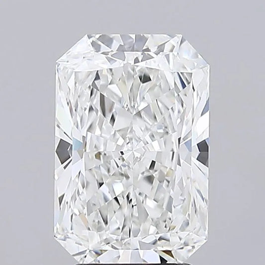 3.35ct Radiant Lab Grown Diamond (Colour F, Clarity VVS1, IGI Certified)