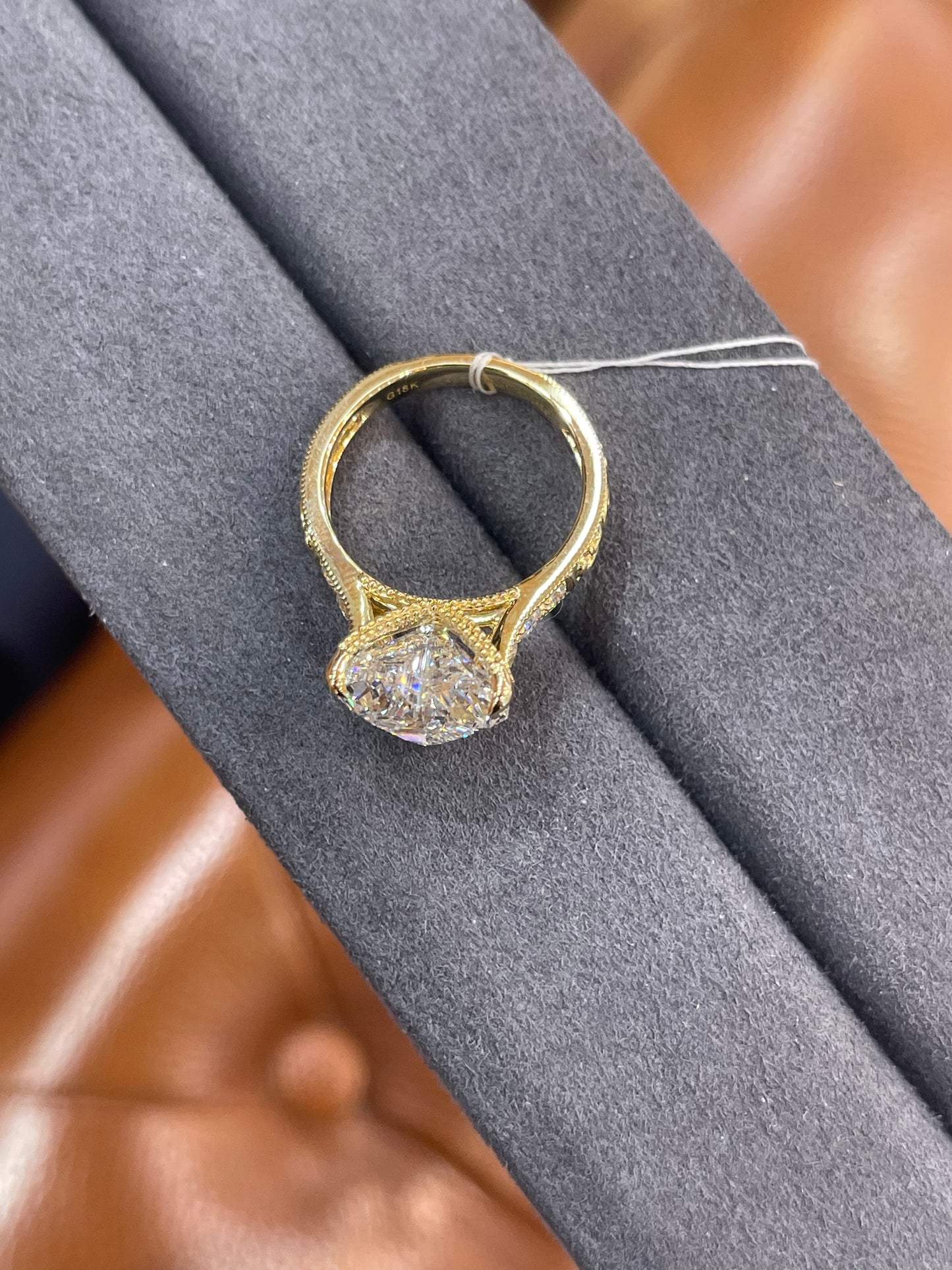 Lis link 2-1 TIKTOK LIVESTREAM 14k light yellow gold 5ct heart shape design same as picture E VSClarity size 6.75