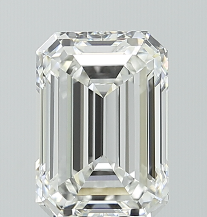 2.5ct Emerald Lab Grown Diamond (Colour F, Clarity VVS2, IGI Certified) LG792666266