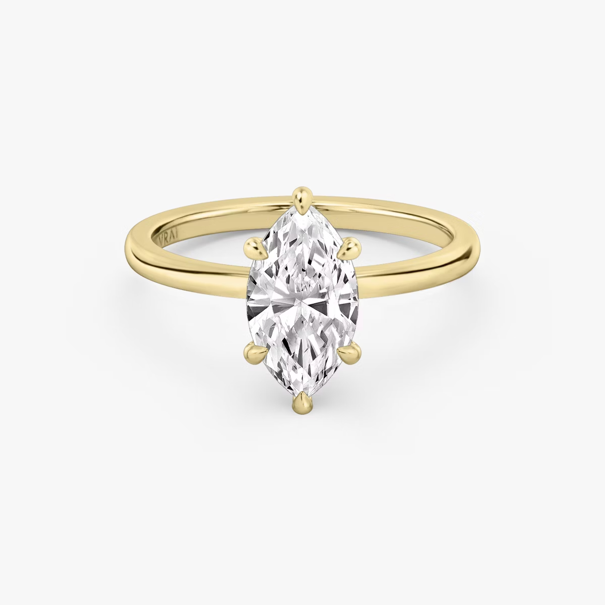 M link 2-2 Tiktoklivestream 18K White Gold plain band 3ct hidden halo  Solitaire Marquise Diamond 6-prong Ring D VVS1  IGI and GIL two certificates (Copy)
