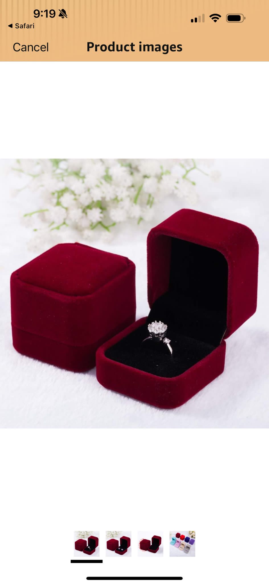 CA Deen 50% deposit 18K  5ct Oval cut E VVS2 Solitaire lab grown diamond with IGI Certificate size7 with burgundy case